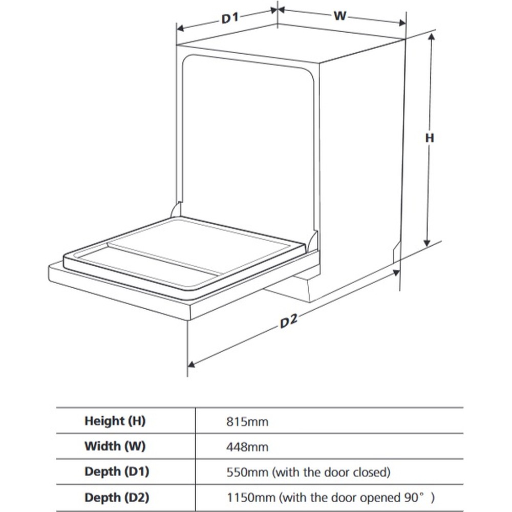 Посудомийна машина De Dietrich DV301044J - изображение 8